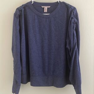 Victoria’s Secret Blue Pullover Sweatshirt. Size: XL